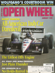 OPEN WHEEL 1996 JAN - ROBBY GORDON, JIM TRAVERS, TED JOHNSON, JACK HEWITT